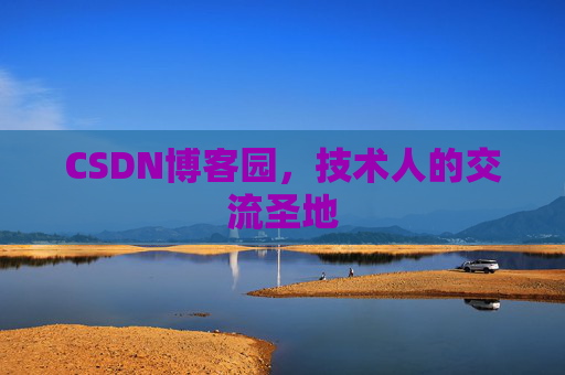CSDN博客园，技术人的交流圣地